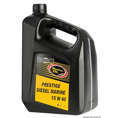 Olio motore 4T Prestige Diesel Marine 15W-40 5 lt. - Bergoline