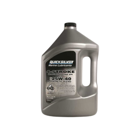 Olio motore 4T SAE Sintetico 25W-40 4 lt. - Quicksilver