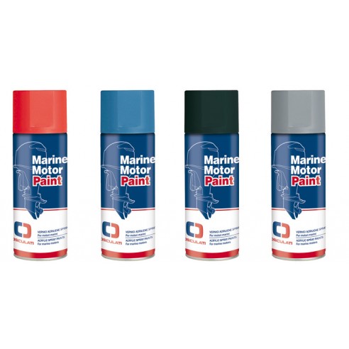 Antivegetativa Marine Motor Paint spray monocomponente - Osculati