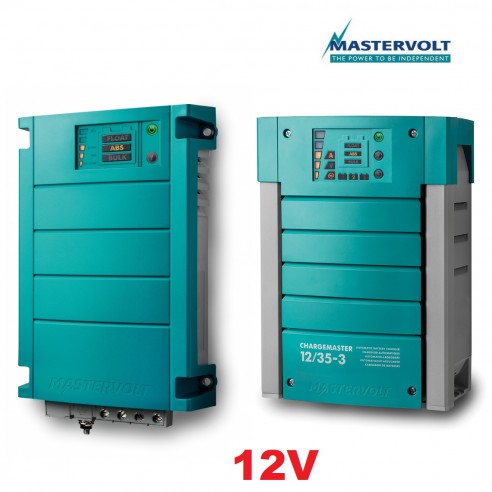 Caricabatterie Chargemaster 12V 25A a 3 uscite - Mastervolt