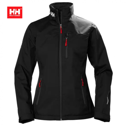 Giacca Crew Jacket Alert nera da donna - Helly Hansen