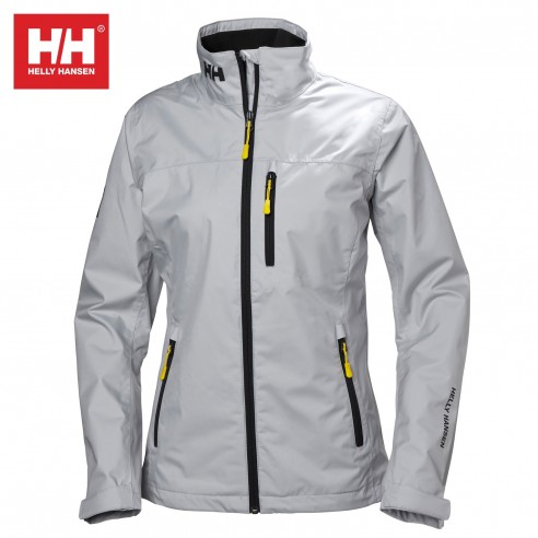 Giacca Crew Jacket grigia da donna - Helly Hansen