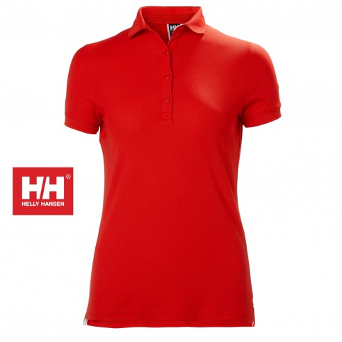 Polo Crewline rossa da donna - Helly Hansen