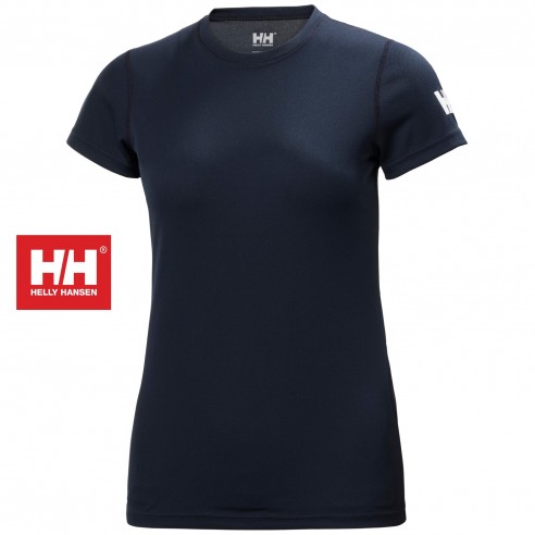 T-Shirt Tech blu da donna - Helly Hansen