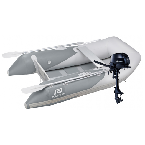Tender Plastimo Raid II P200SH Blu + fuoribordo Tohatsu MFS 3.5 cv