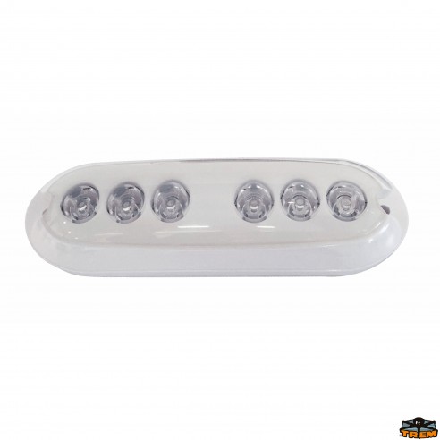 Luci subacquea ovale a 6 led - Aqua Line