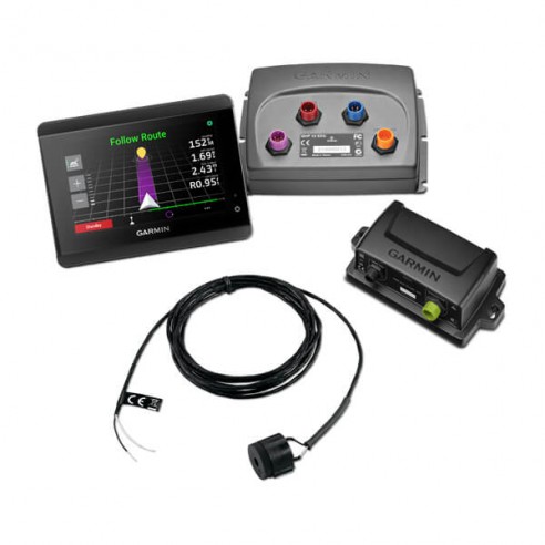 Corepack Reactor™ 40 per timonerie meccaniche/adattabili/solenoidi, con strumentazione autopilota GHC™ 50 - Garmin