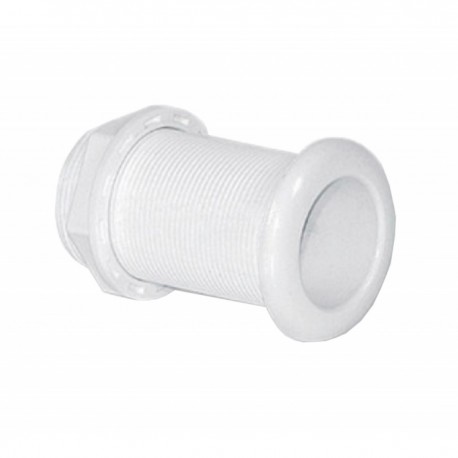 White plastic sea discharge