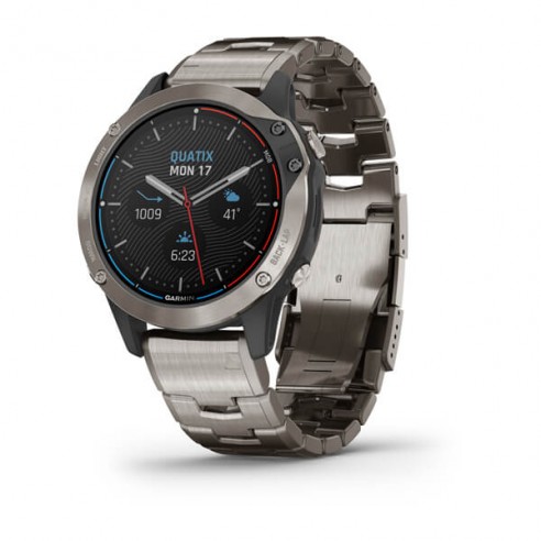 Quatix 6 Titanium Smartwatch orologio nautico da polso  - Garmin