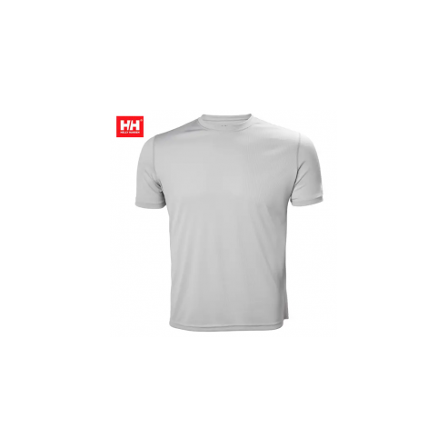 T-Shirt Tech in tessuto tecnico grigio - Helly Hansen