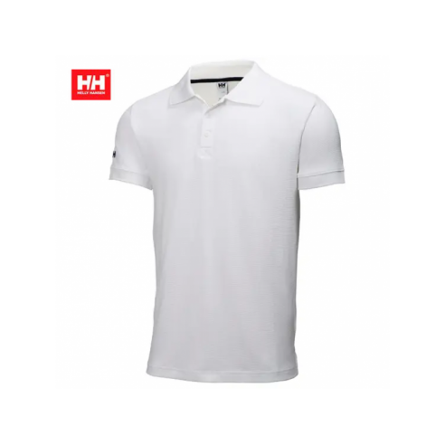 Polo Crewline bianca manica corta in tactel - Helly Hansen