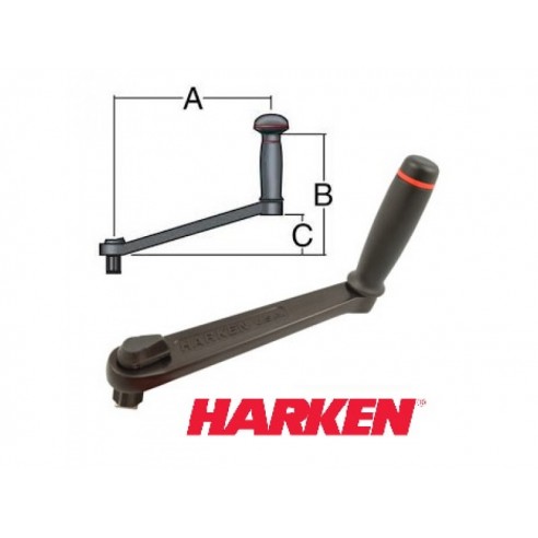 Maniglia per winch  da 254 mm in alluminio - Harken