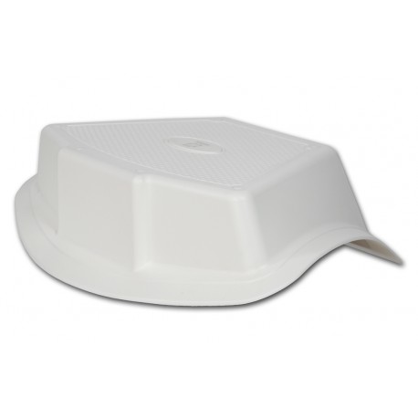 PVC bow step for tubular bollards/lights/handles/musks
