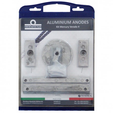 Kit aluminum anodes for engines Kit Mercury Verado 4/Optimax