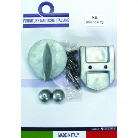 Kit of aluminium anodes for Mercruiser Alpha I engines
