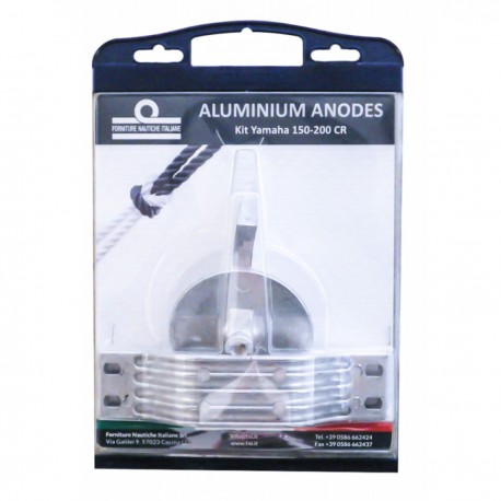 Kit of counter-rotating anodes for Yamaha outboard engines 150-200 HP