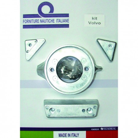 Kit of aluminium anodes for Volvo Penta 290 C engines