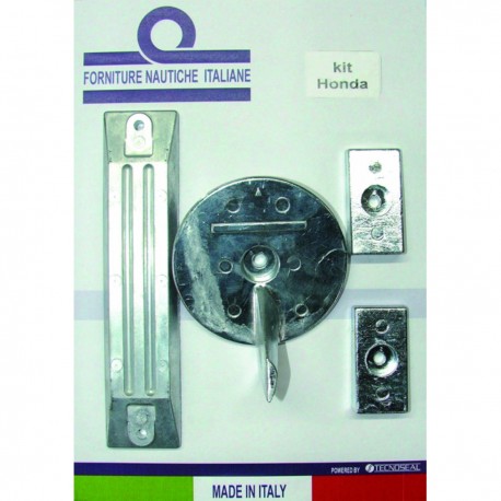 Kit of aluminium anodes for Honda BF 75-90-115-150-130 engines