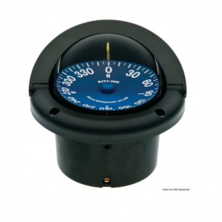 Compass for offshore racing boats - Supersport