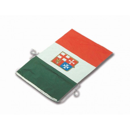 Italian Merchant Marine flag - cheap polyester fabric