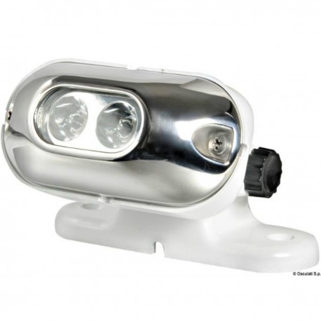 LED spotlight with adjustable stand
