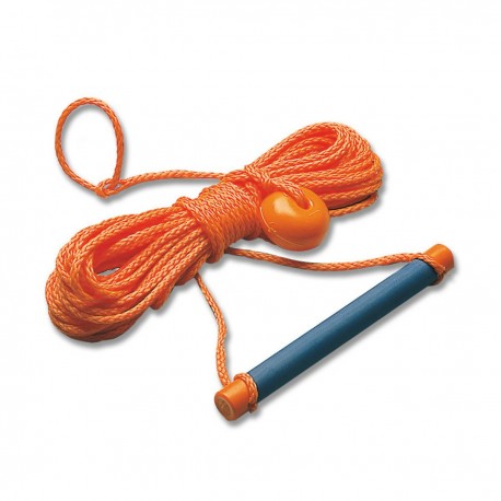 Water ski tow rope with single Ski Line handle
