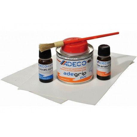 Kit for PVC inflatable boats