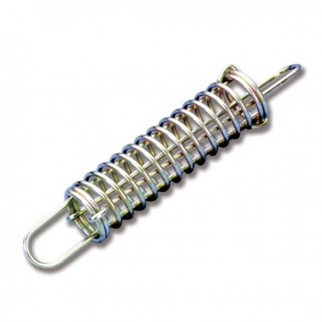 Galvanized steel mooring spring