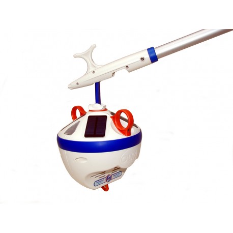 Self-sinking buoy with radio-controlled ascent