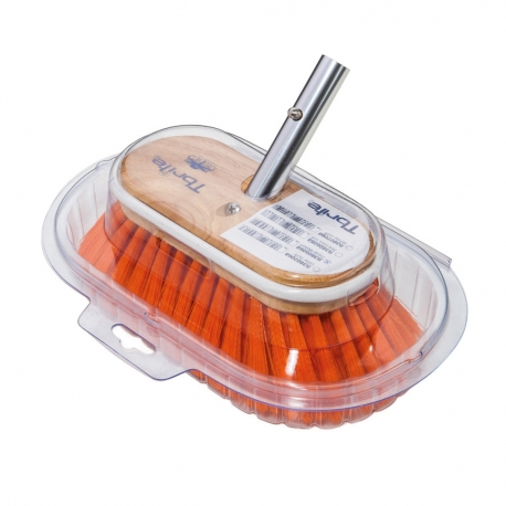Interchangeable wooden brush with the most famous brands in the world - Trem