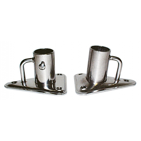 Straight bases for stainless steel candlesticks