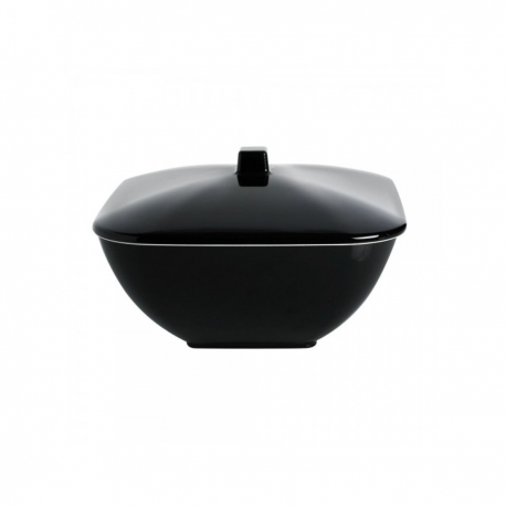 Black salad bowl cm. 25 High-Line- Gimex