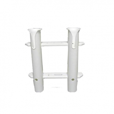 Shockproof plastic fishing rod holder