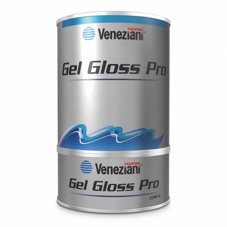 Veneziani Gel Gloss Pro (A B) - Two-component polyurethane top coat