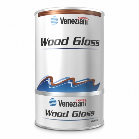 Veneziani Wood Gloss - vernice di finitura brillante