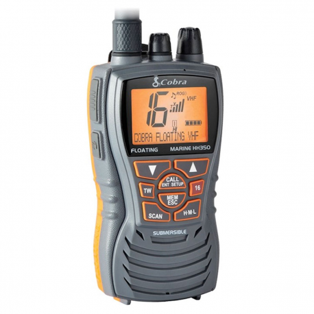 Portable marine VHF MR HH350 FLT EU - Cobra