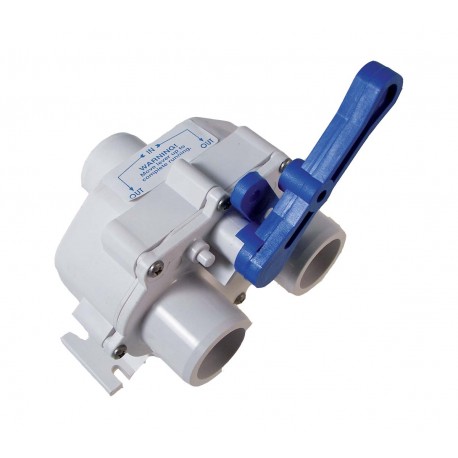 Nylon Y-valve for toilets
