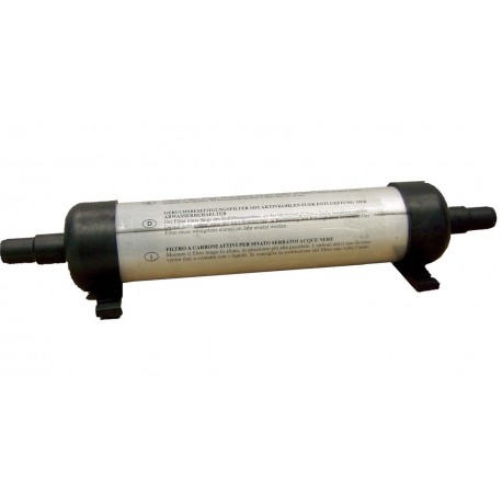 Aluminium and nylon filter for black water tank venting