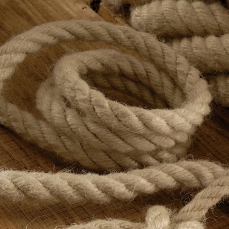 Three-ply natural ropes