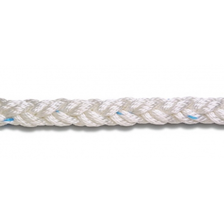 Eight-wood rope white - Square line