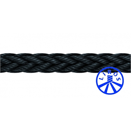Mooring rope 12 black - Liros Moorex