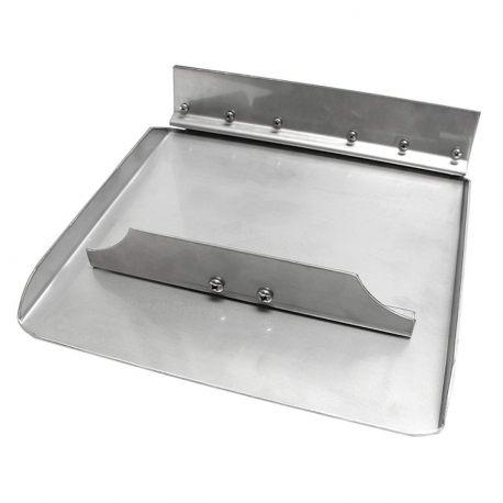 Coppia tavole in acciaio inox - Bennett