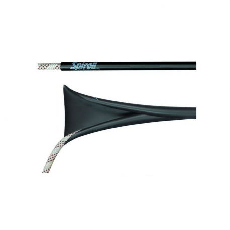 Spiroll rope protection sleeve