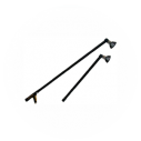 Canvas support poles and accessories